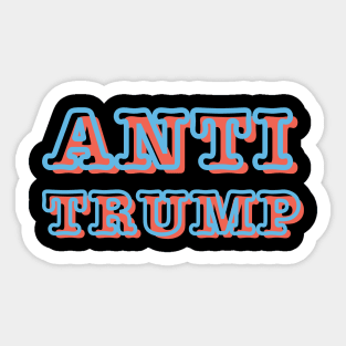 Anti-Trump Sticker